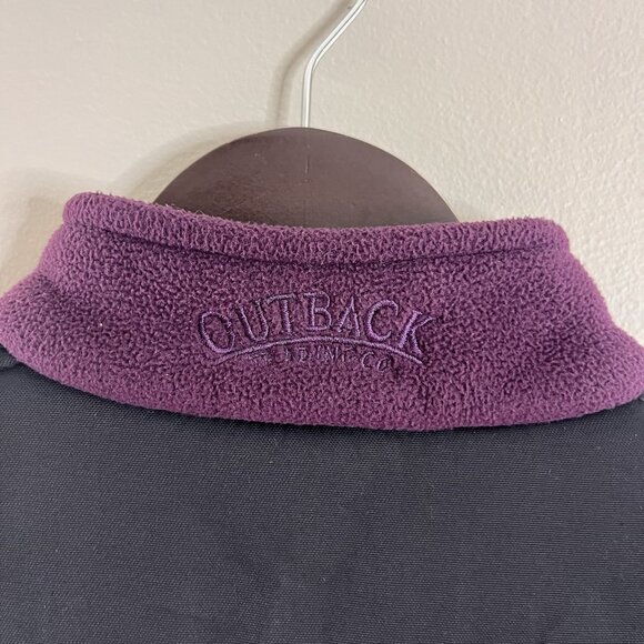 Outback Trading Company Size Small Purple Wind Break Vest - Picture 6 of 8